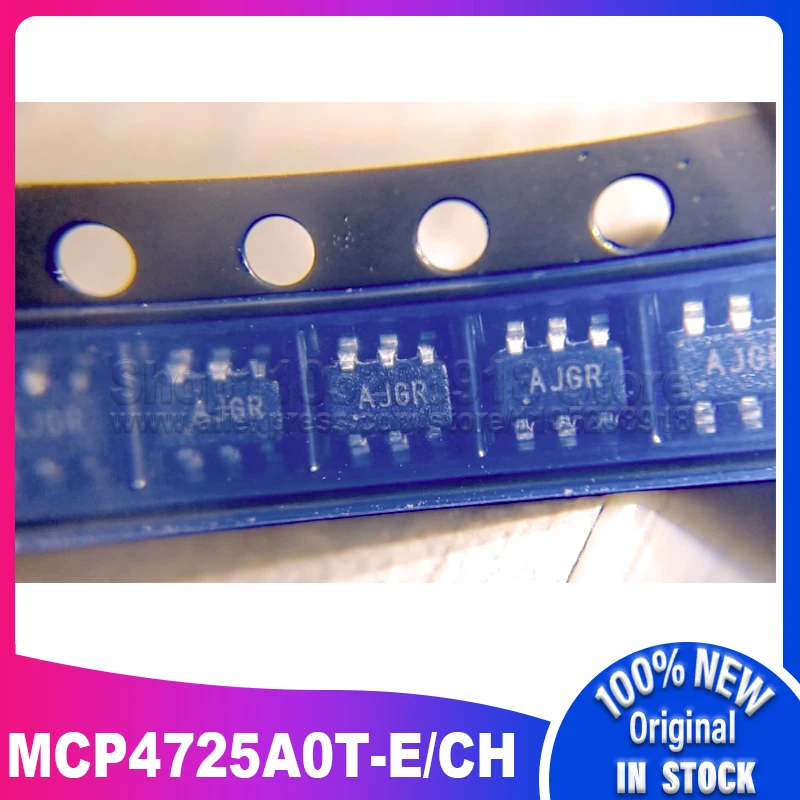

10 шт./лот MCP4725A0T-E/CH MCP4725AOT-E/CH SOT23-6 100% новый спотовый запас