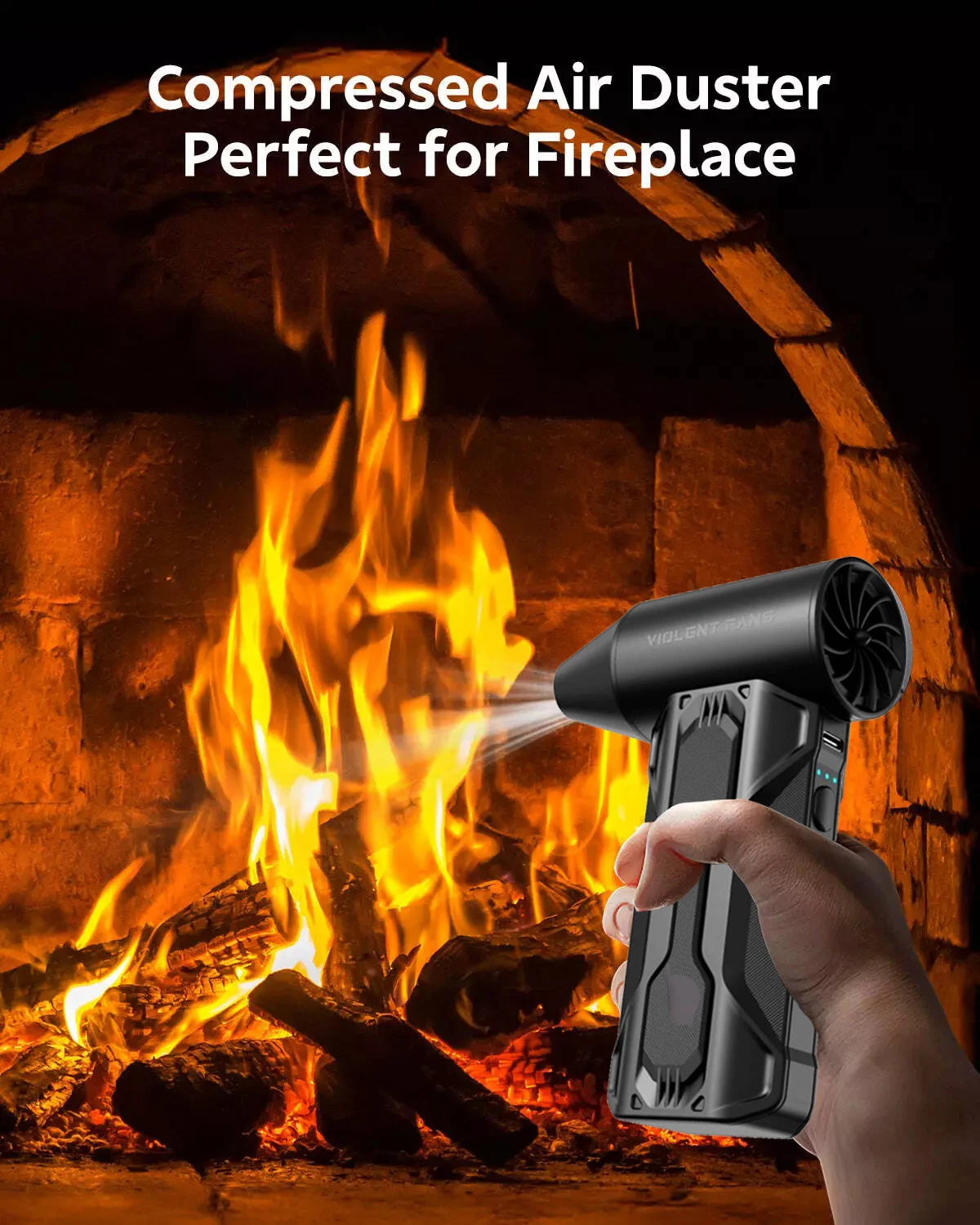 160000   RPM Turbo jet ventilator 3-speed Handheld Mini Turbo Blower Industriële Booster Autowasdroger Handheld Gewelddadige Turbofan