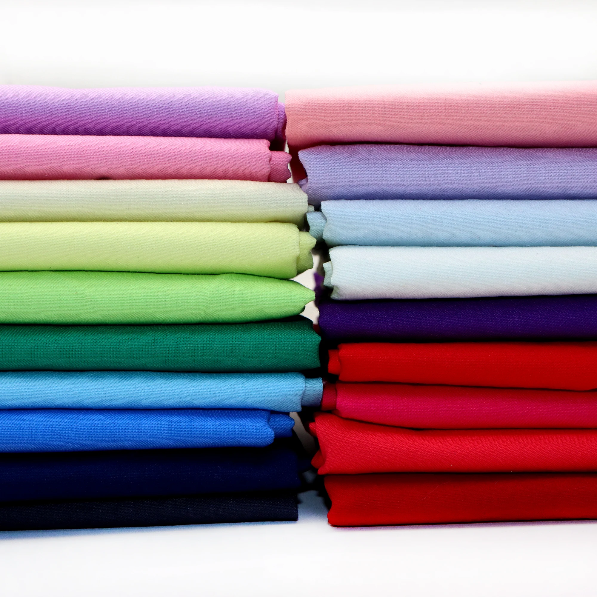 50*150 سنتيمتر متعدد الألوان 100% نسيج القطن عادي بلون النسيج مناسبة DIY بها بنفسك الخياطة اللحف الحرف اليدوية الملابس تنورة