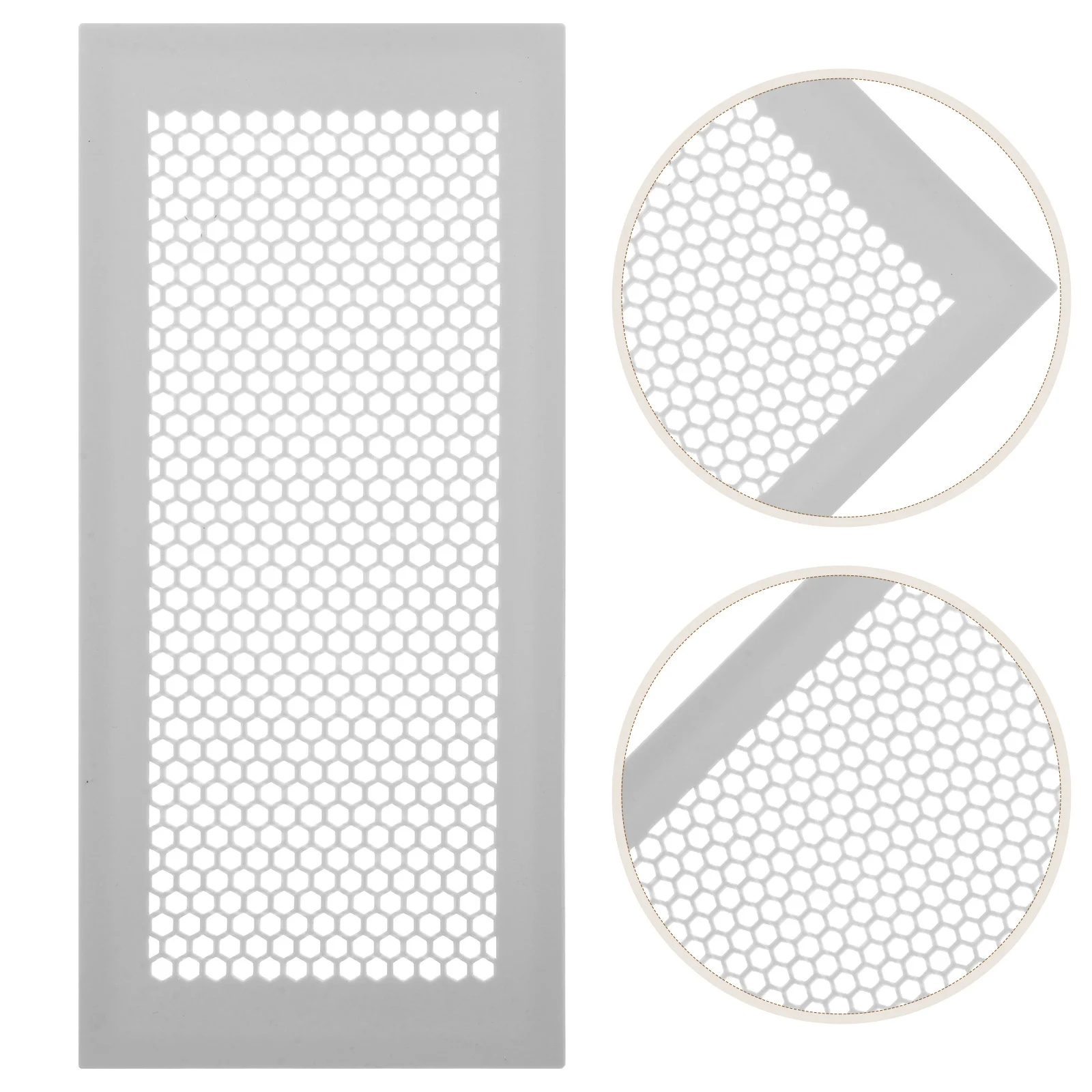 2 шт. силиконовая крышка вентиляционного отверстия для пола 4X10 в сотовой решетке, нескользящая пылезащитная защита для Hvac, дефлектор переменного тока, канальный нагревательный аппарат