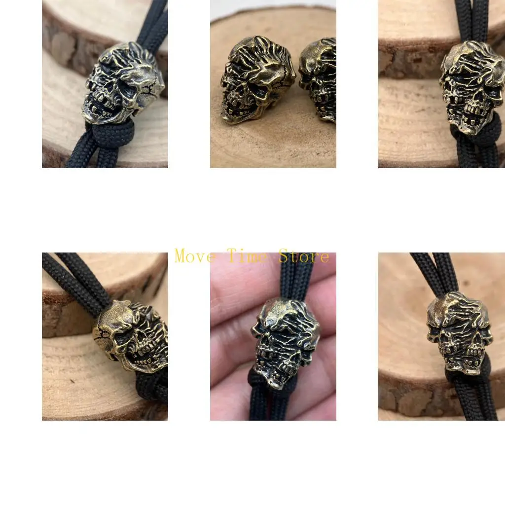 92ME Brasses Paracord Beads for Customing Lanyards and Cord Project Detail