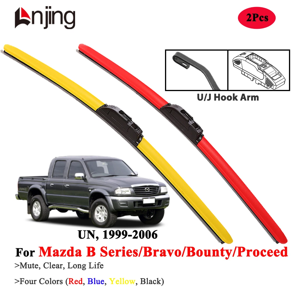 

LNJING Wiper Blades For Mazda B Series Bravo Bounty Proceed UN 1999-2006