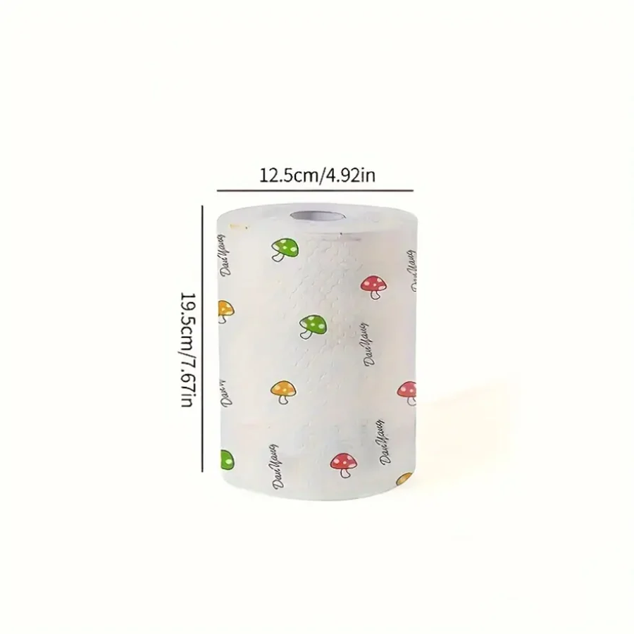 (Printed randomly)1pcs Lazy rags can be washed with water, used in the kitchen, cleaning degreasing paper, disposable dishcloths