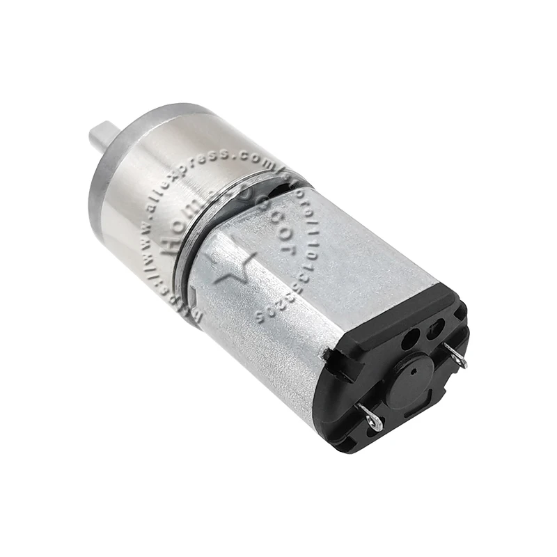 1pcs DC6V 12V 12RPM-480RPM JGA16-030 Miniature Slow Speed High Torque Speed Reduction DC Motor For Smart Door Lock