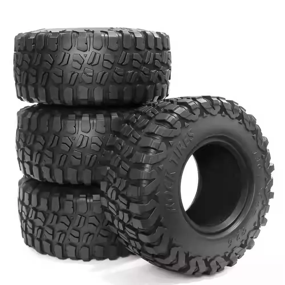 2.6 بوصة 136x56 مللي متر إطار BFGoodrich Km3 مقلد لسيارة 1/8 RC الزاحفة CROSSRC سهلة التحكم 4082 H8H TRX4 1:7 Lelaluo MK07