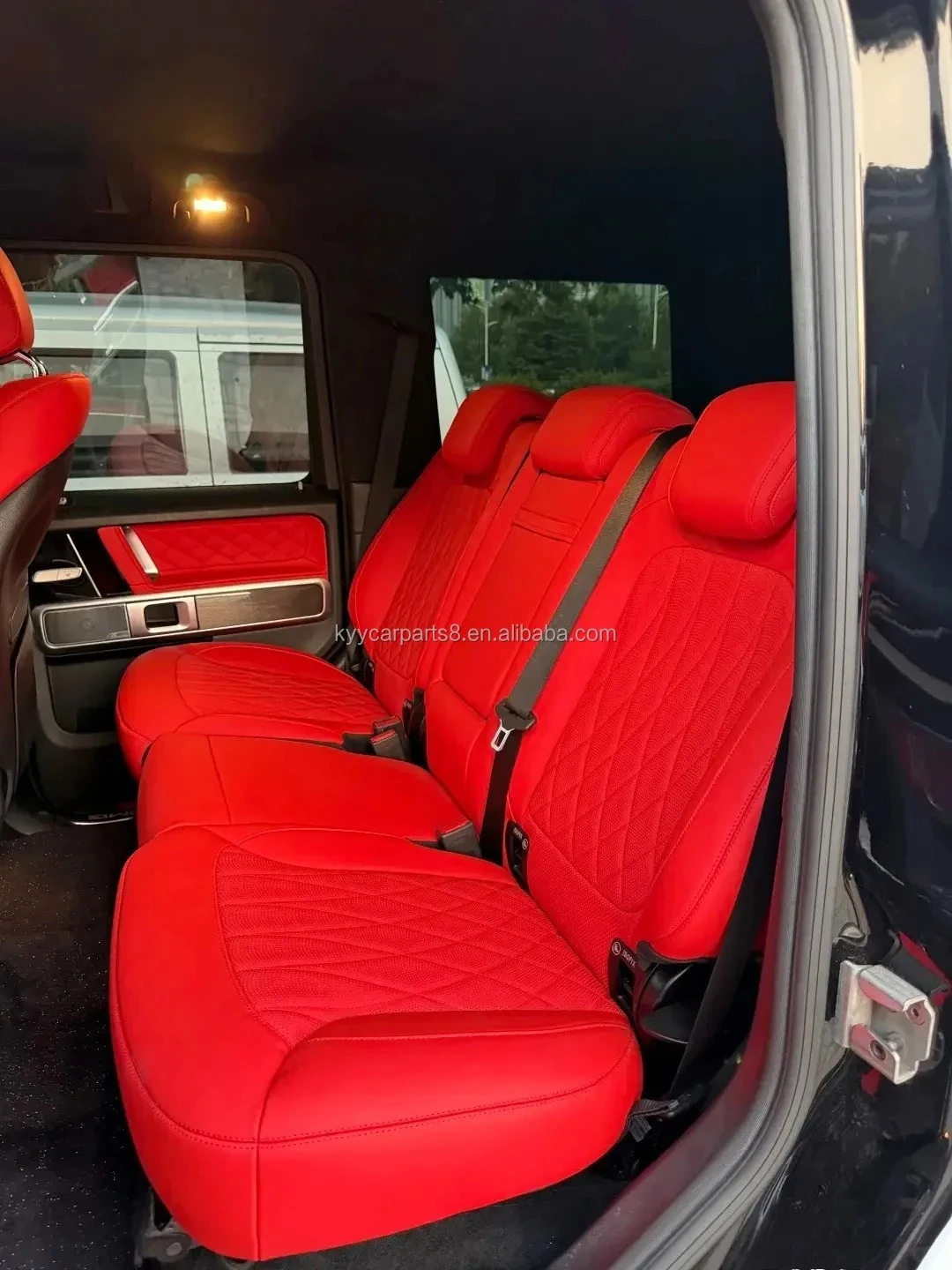 Made for Car Accessories Seat Cover 5 Seat Covers Luxury Leather Fit for Mercedes Benz GLE 450 350 G580 550e GLS 400