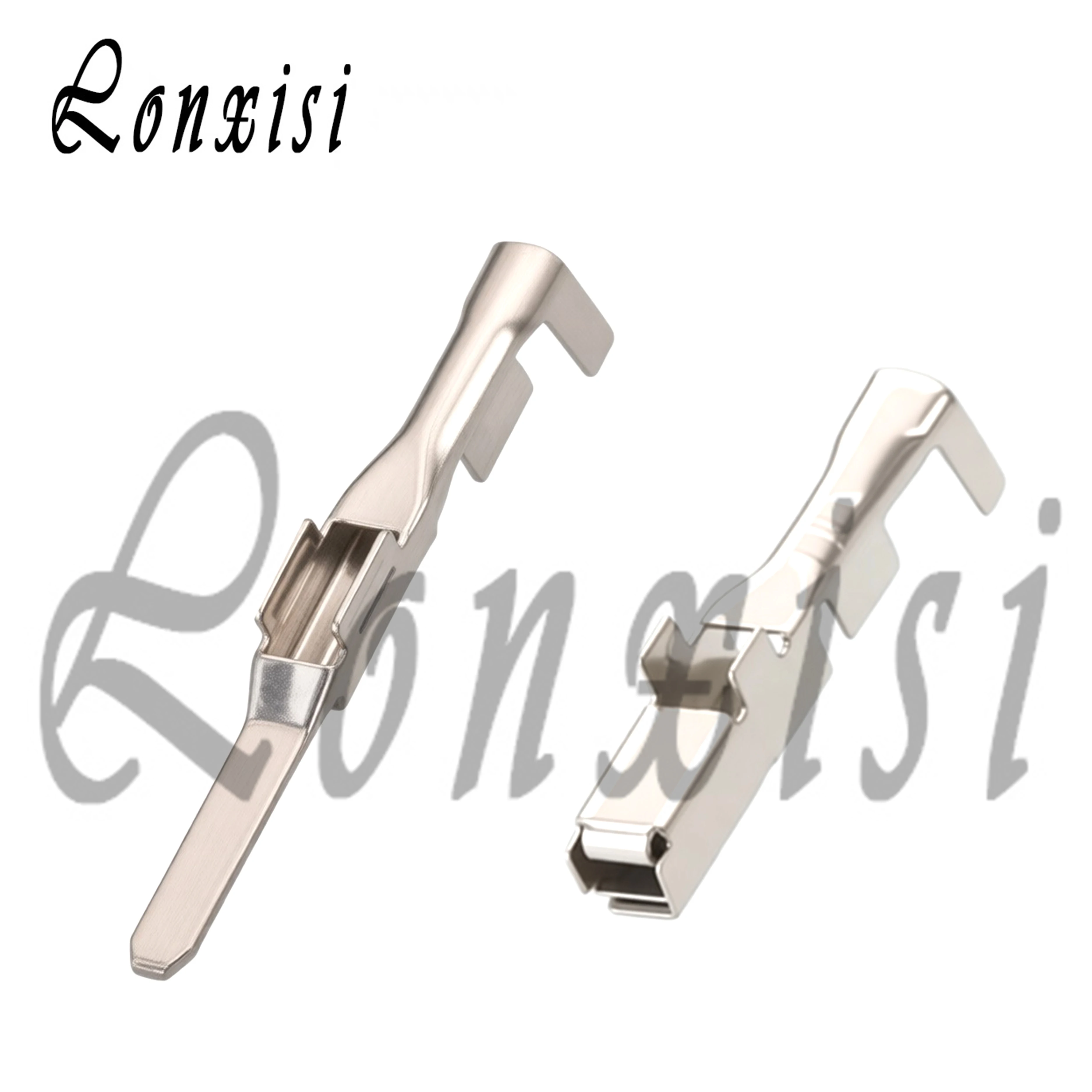 

20/50/100/200 Pcs 2.2mm 7116-4021 Brass Tinned Wiring Copper Terminals Automotive Male Female Connector Socket 7114-4021