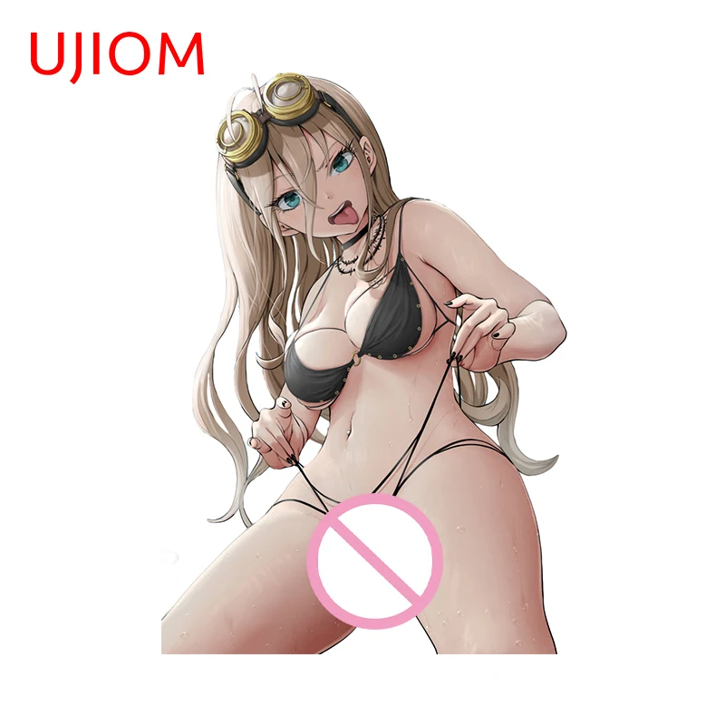 

UJIOM 13cm × 9.1cm Iruma Miu Wall Stickers Fashionable Anime Room Wallpapers Decals Alluring Cupboard Chambre Decoration