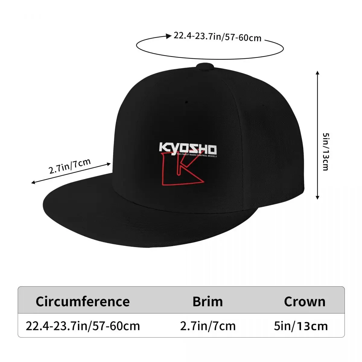 Print Kyosho Japan Rc Racing P-234 Snapback Cap Fashion Best Seller Baseball Caps