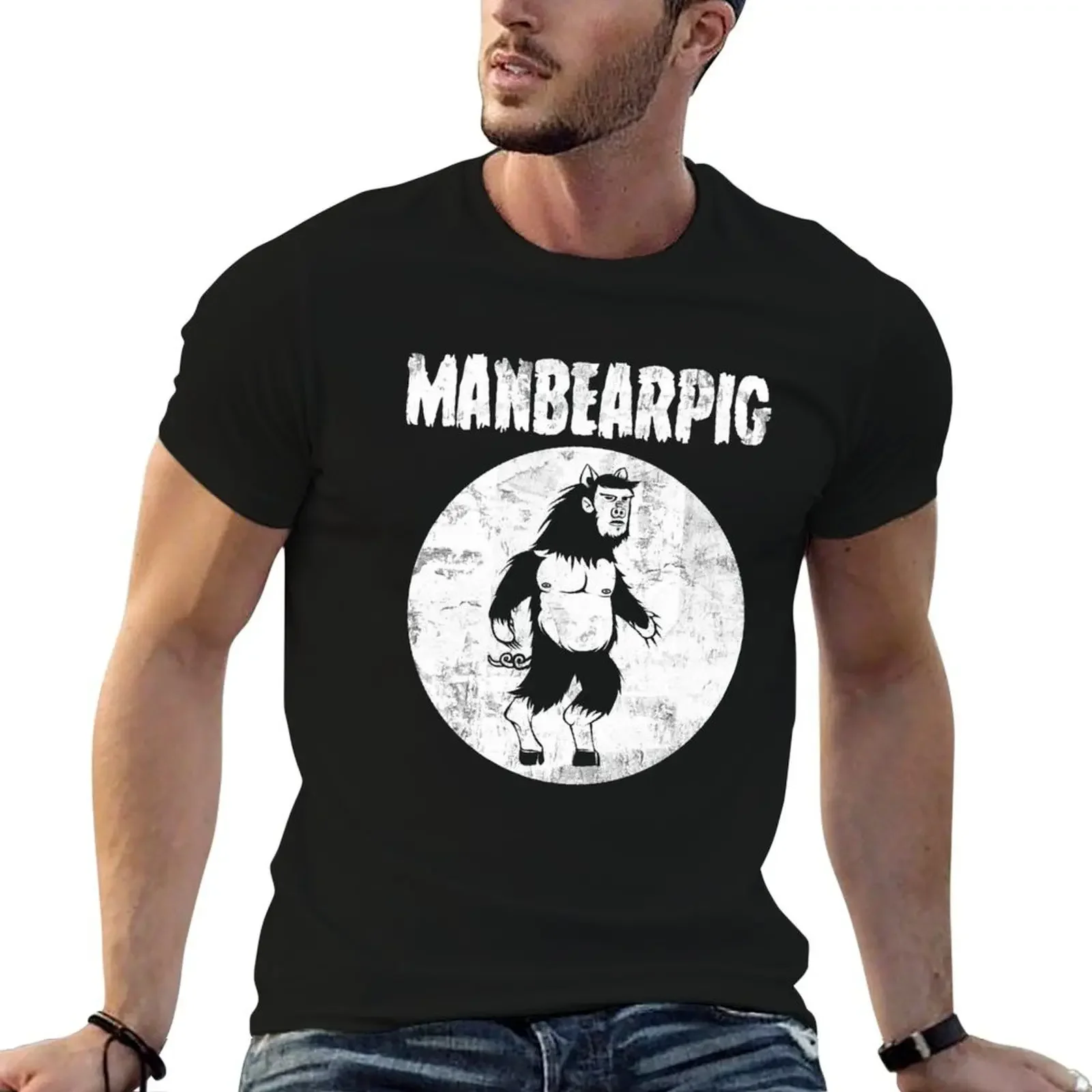 

ManBearPig T-Shirt Anime t-shirt Personalized t-shirt shirts graphic tops mens designer t shirt