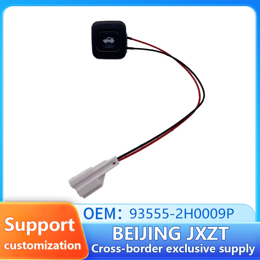 935552H0009P Automobile spare parts Rear Trunk Lid Switch Button Black for 07-10 Elantra Sedan 935552H0009P 93555-2H0009P