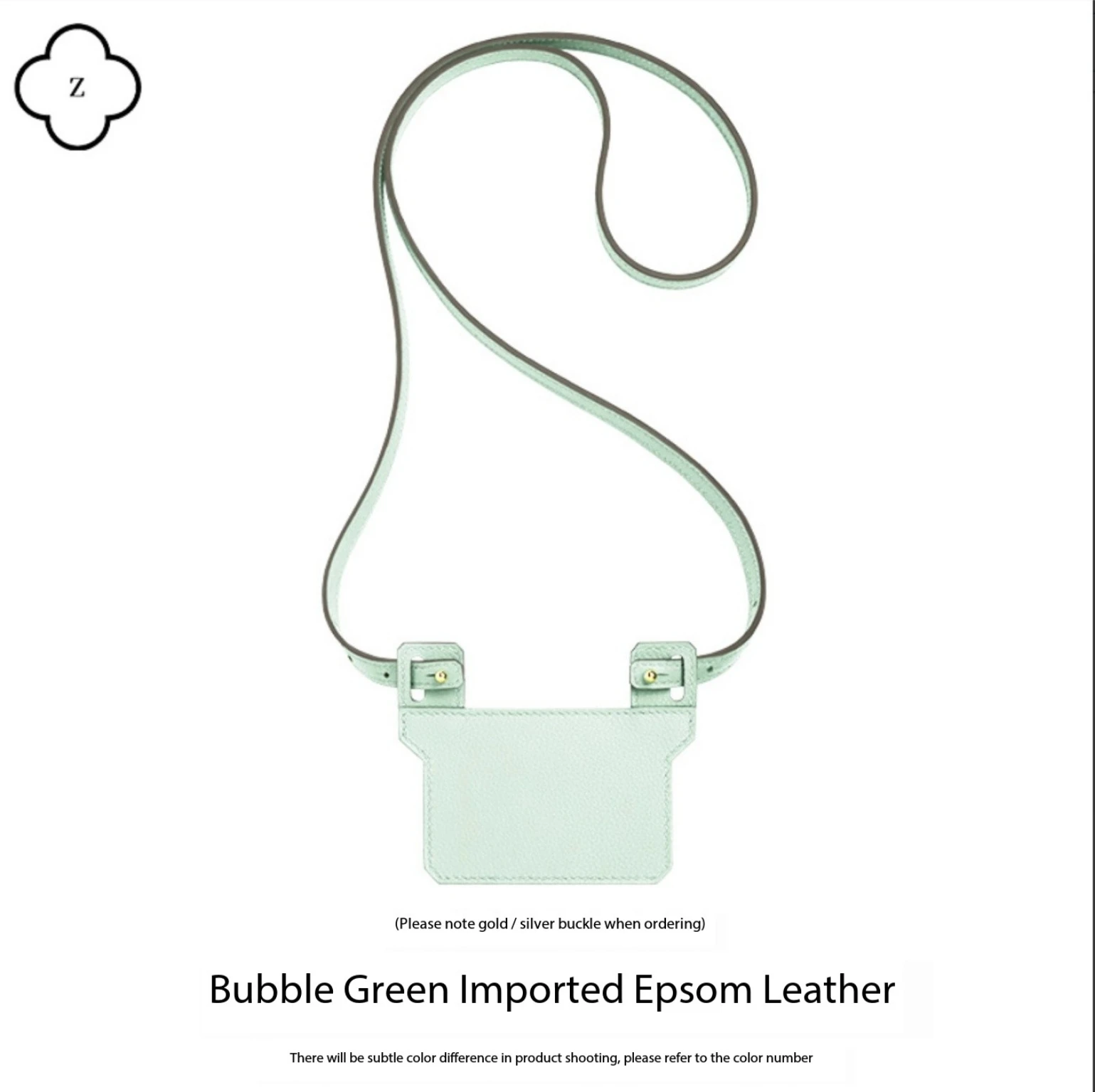 Transform shoulder strap modified with epsom genuine leather crossbody strap   tank card holder with strap use for  wallet