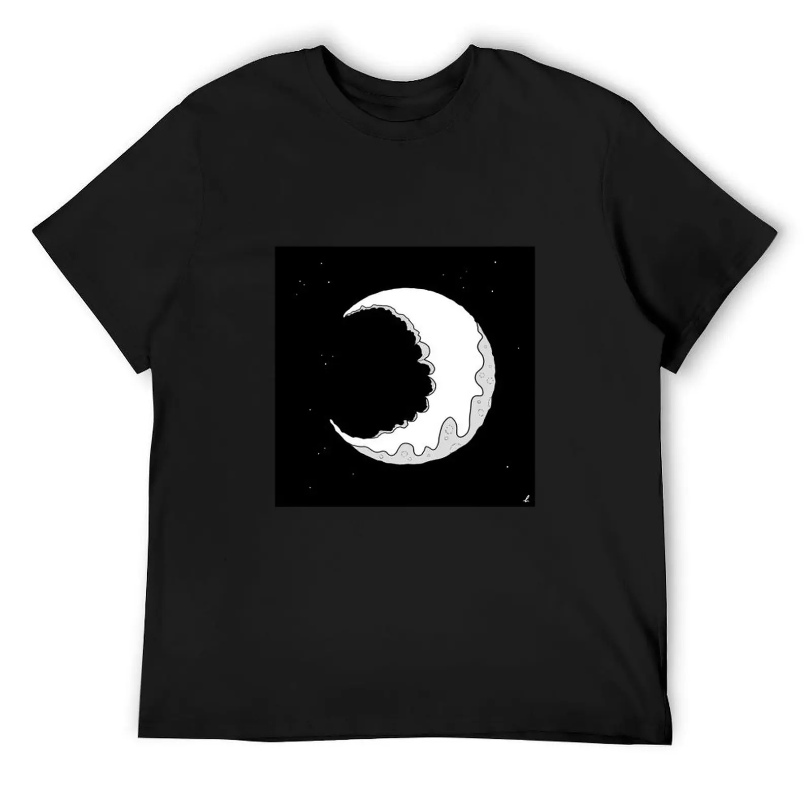 Donut Moon T-Shirt cotton graphic tees aesthetic clothes graphic t shirts anime clothes mens big and tall t shirts