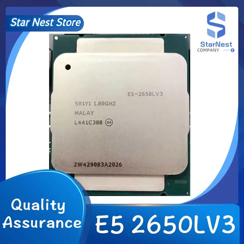 Xeon E5 2650L V3 2650LV3 1.8GHz 12-Core LGA 2011-3 cpu processor