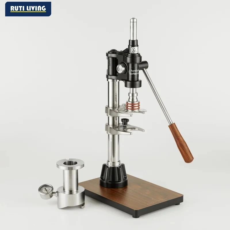 Manual Espresso Maker Hand Press Coffee Machine Lever Coffee Machine With Pressure Gauge Coffee Machine