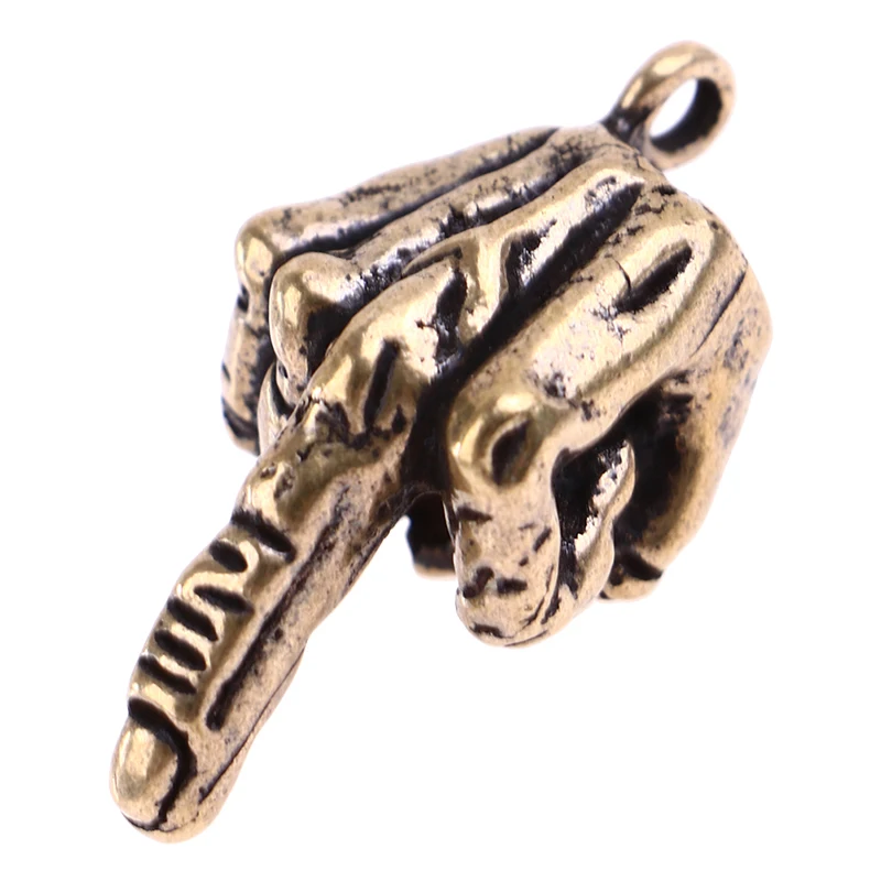 Metall-Messing-Schlüsselanhänger mit erhabener Form, Schmuckstück, Schlüsselkette – Detail 4
