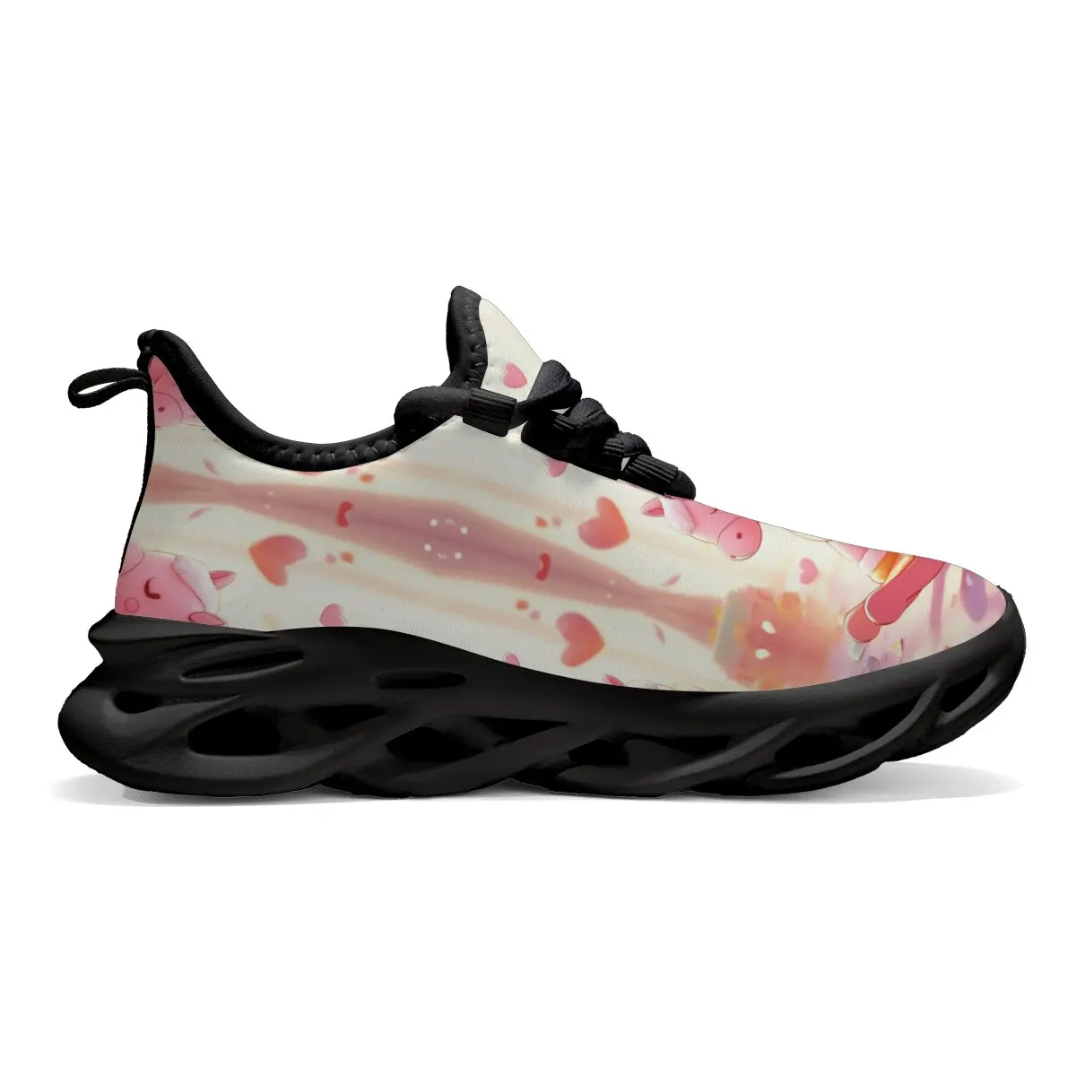 أحذية مسطحة للأطفال للأولاد والبنات أحذية رياضية ذات أربطة شبكية قابلة للتنفس ومختلطة الألوان