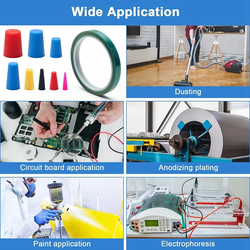 구멍 플러그, 페인팅, 씰링용 1 세트 8 크기 1/16인치 ~ 5/8인치 테이퍼 플러그 키트