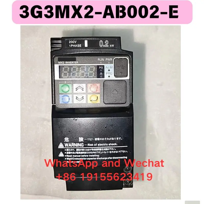 Used 3G3MX2-AB002-E Frequency converter Functional test OK Fast delivery