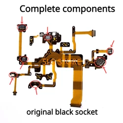 Original NEW For Sony ILCE-7M2/ A7M2/ A7II /A7SII /A7RII/ A7RM2/ A7SM2/A7R2 Top Cover Mode dial Flex Cable Camera Parts