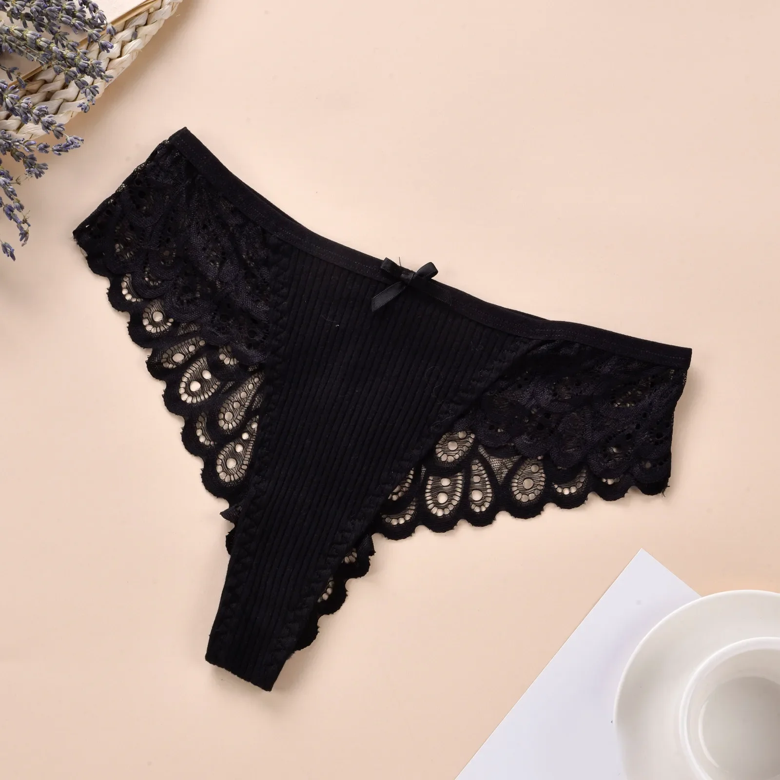 Sexy Women\'s Panties Underwear Seamless Lace Briefs Hollow Out Female Sport Panty Low Waist Comfort Lady Lingerie Tanga Intimate