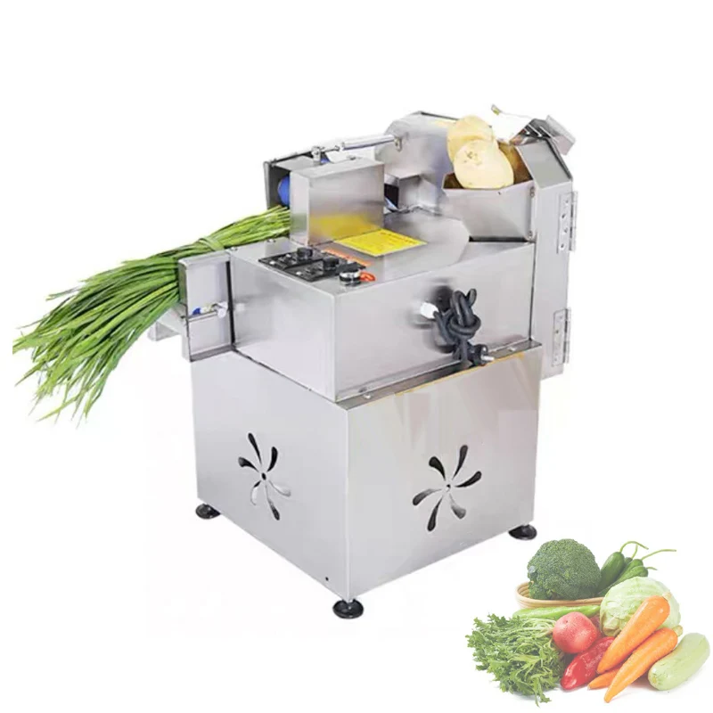 

New Small Electric Vegetable Cutter Machine Green Onion/Porret/Spring Onion/Shallot Cutting Machine