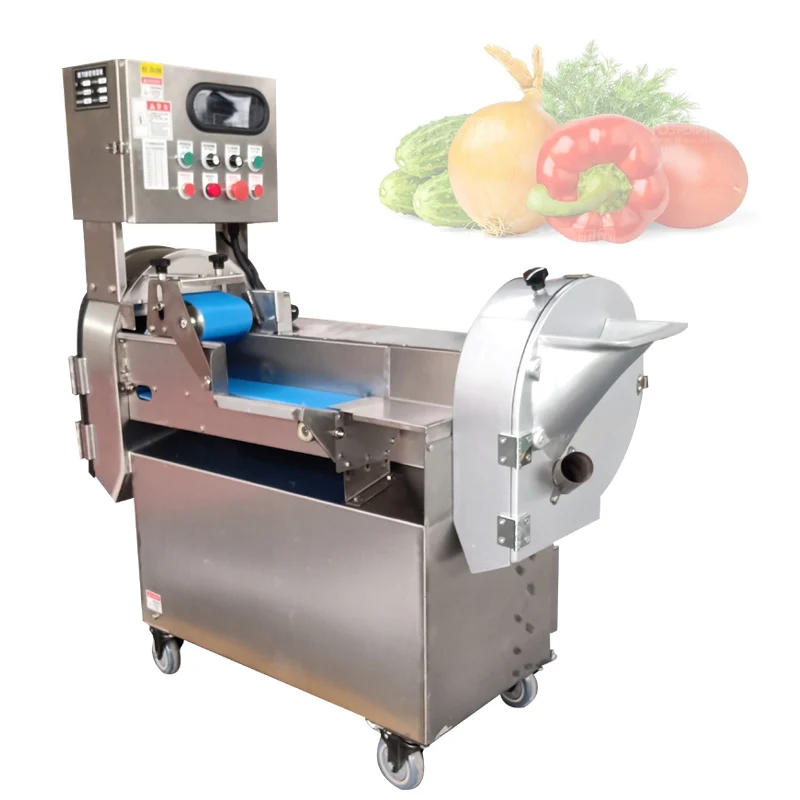 Double Feed Multi-function Dicing and Slicing Carrot Potato Pumpkin Vegetable Cutter