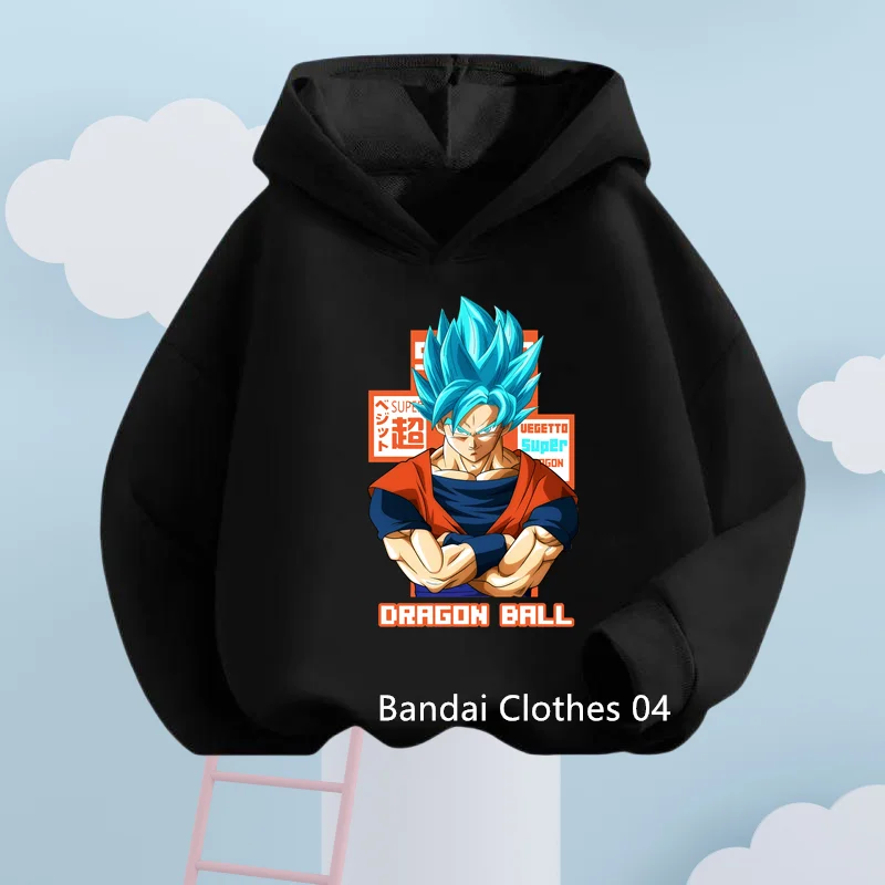 

Goku Veget Printing Pullover Fashion Dragon Ball Z Hoodie For Kids Boys and Girls Sweatshirt Loose Long Sleeve Spring Autumn