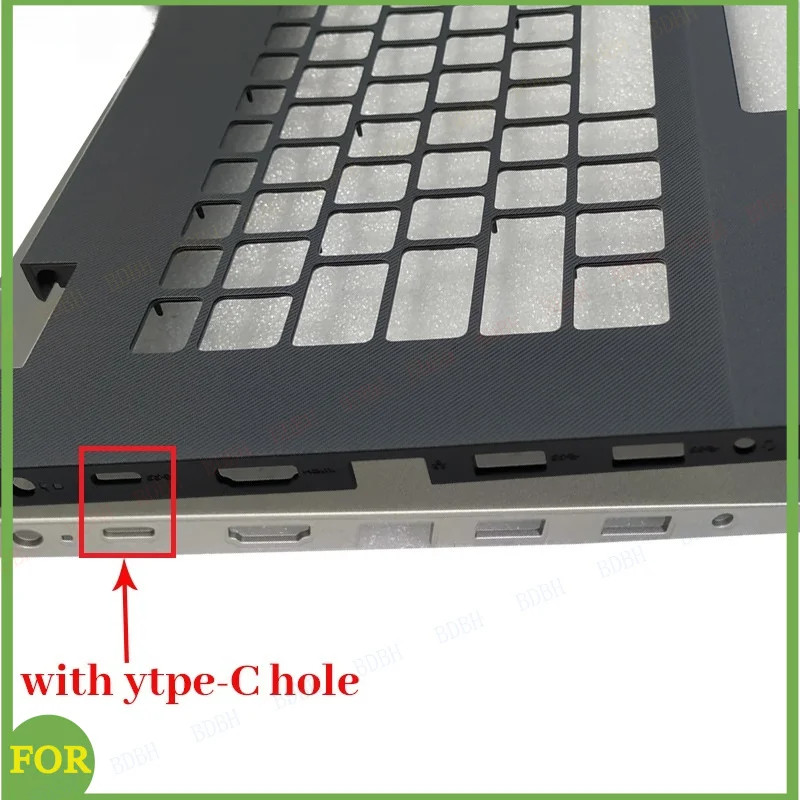 NEW US/Latin/spanish/Brazil laptop keyboard For Vostro 3400 3401 3405 V3400 palmrest  cover case type-C hole