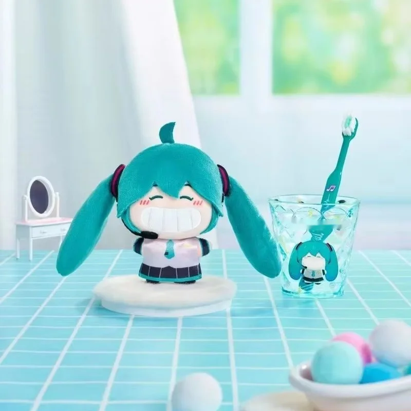 

Miku Toothbrush Cup Doll Wayaya Series Blind Box Cute Anime Peripheral Kawaii Action Figure Doll Perfect Birthday Gift For Fans