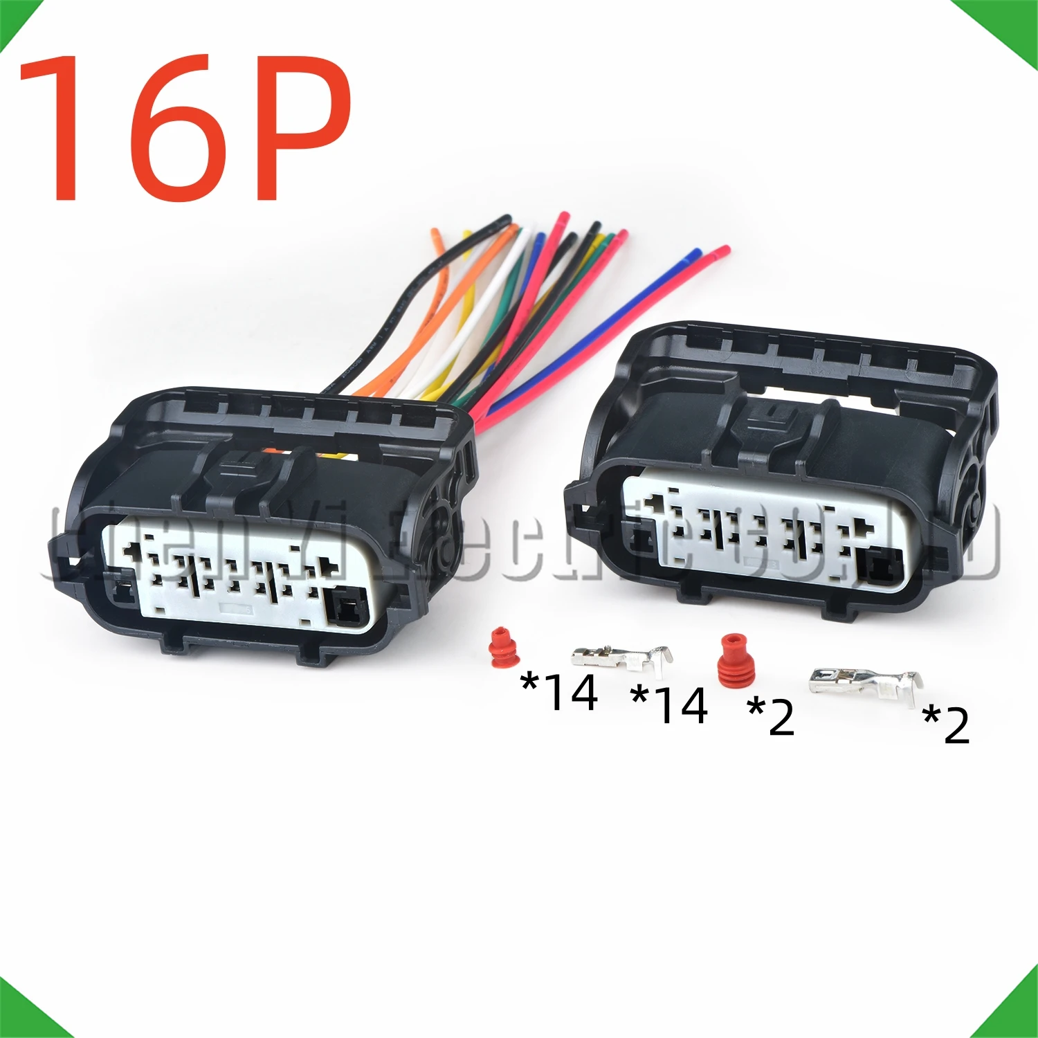 16 Pin Automotive Connectors Front Bumper radar Wire harness Plug MG645758-5 For Sonata Ix35 MoInca K