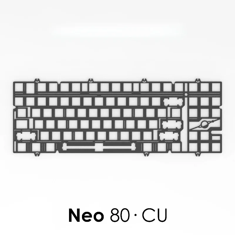 

Neo80CU Positioning Plate Custom PC PP PEI Aluminium Positioning Plate for Gaming and Office Mechanical Keyboard Accessories