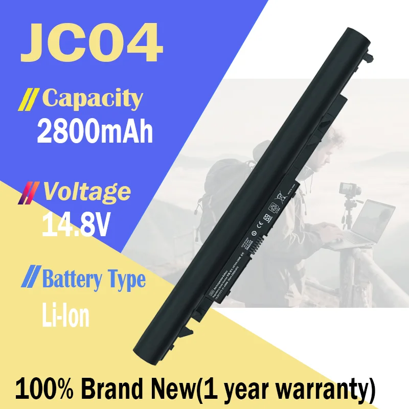 JC04 JC03 batería del ordenador portátil para HP 14-BS 15-BW 17-BS Pavilion 240/ 250 /255 G6 HSTNN-PB6Y 2LP34AA TPN-C129 TPN-C130 TPN-Q186