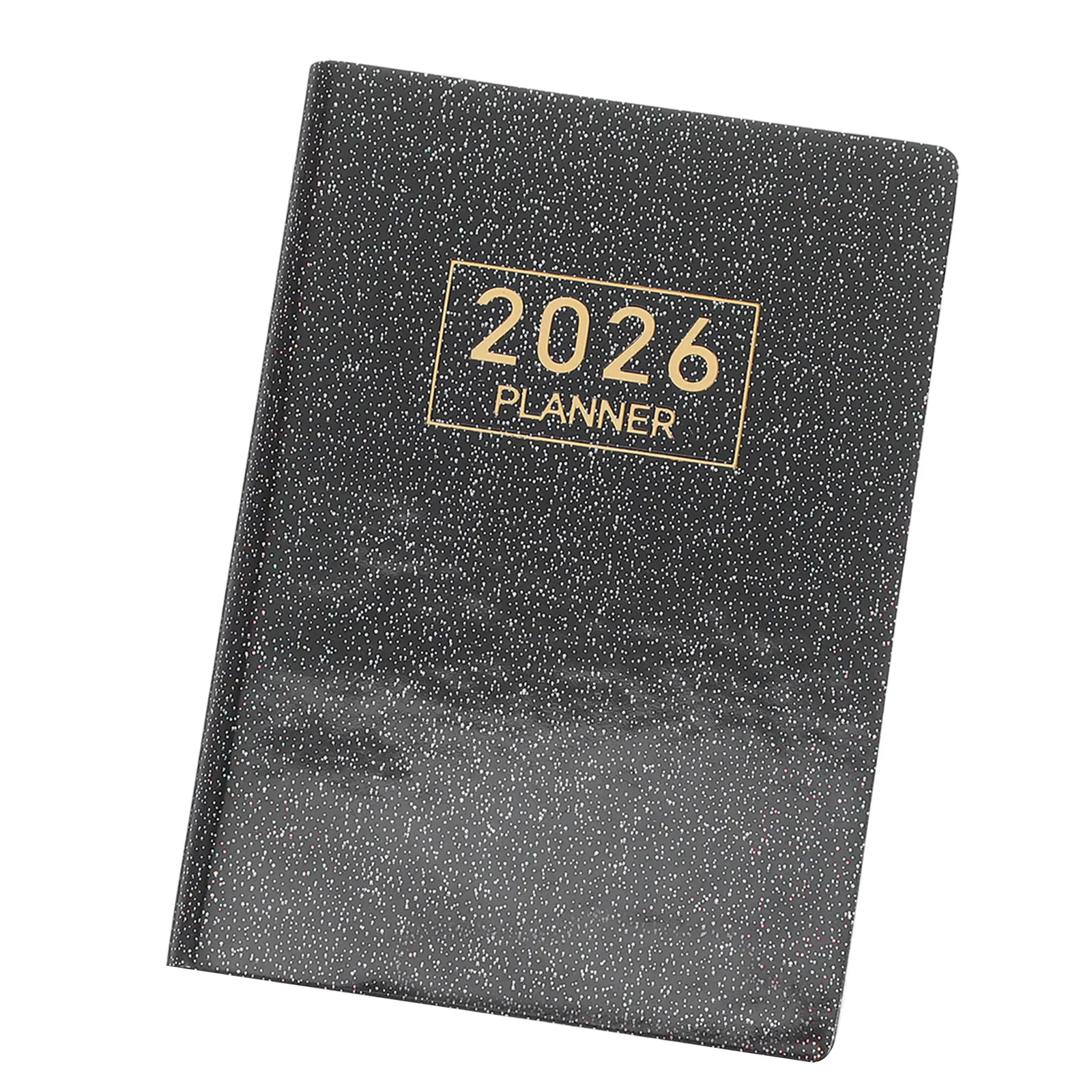 A7 Mini Planner 2026 Compact PU Cover Pocket Daily Weekly Monthly Calendar for Purse Calendar Planner Monthly Planners