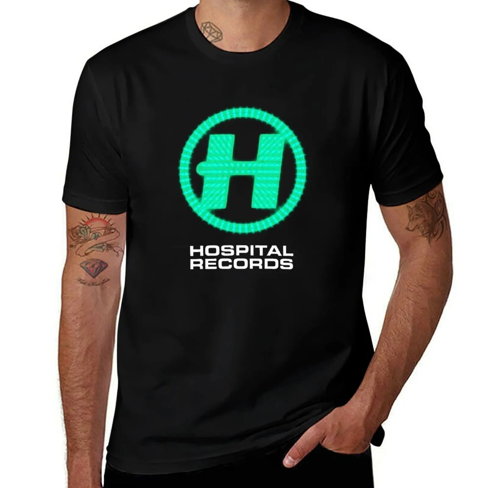 Hospital Records T-Shirt Daily Wear Plain Short Sleeve Shirt T-Shirt