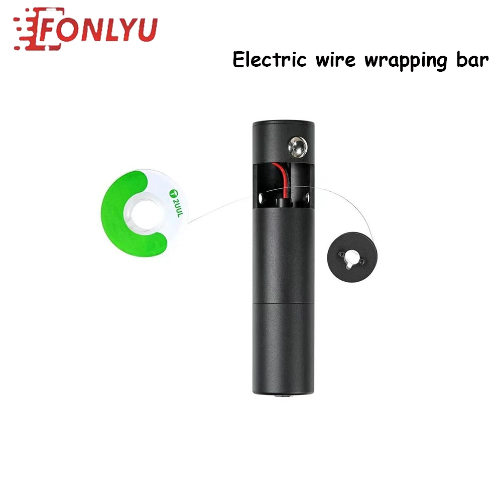 

2UUL Electric Wire Wrapping Bar Steel Wire Rod For Mobile Phone LCD Screen Glass Removing Separating Repair Tools Set