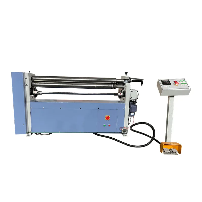 ESR-1300x2.5 Three-roller drive, digital display of rear roller position, tapered bending