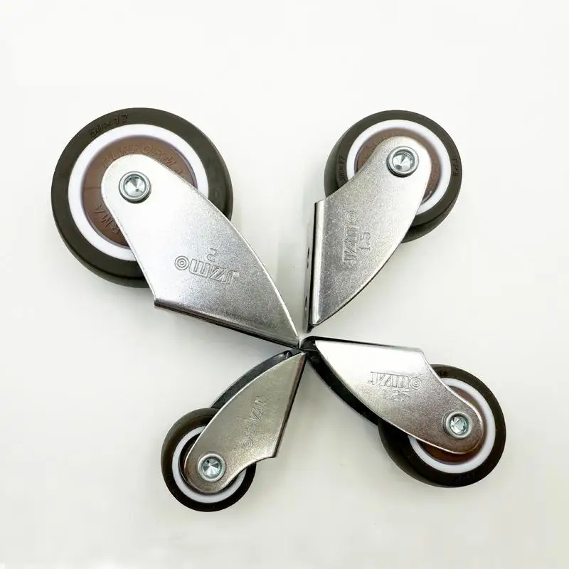 4-Pack Fixed Side-Mount Casters 1