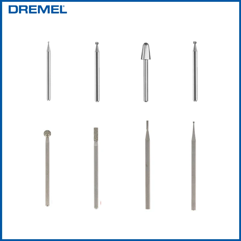 Ferramenta Dremel Engraving Cutter Acessório Rotativo Carving Bit High Velocidade Cutter 105 106 107 108 111 117 191 7103 7105 7122 7134
