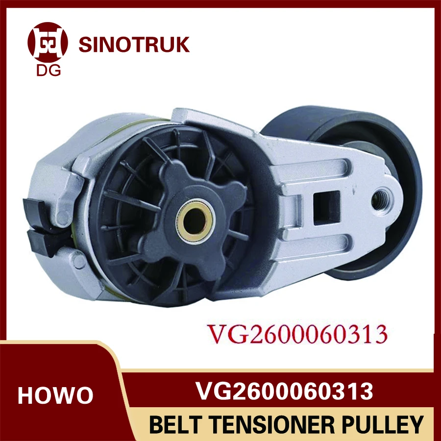 VG2600060313 D10 Automatic Tensioning Wheel Assembly For SIONTRUK HOWO 336 380 Pulley Truck Parts