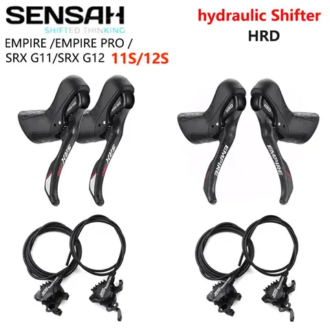 SENSAH EMPIRE / EMPIRE PRO / SRX G11 / SRX G12 HRD 2X11S/2X12S/1X11S/1X12S Hydraulic Shifter Road Bike Hydraulic Disc Brake