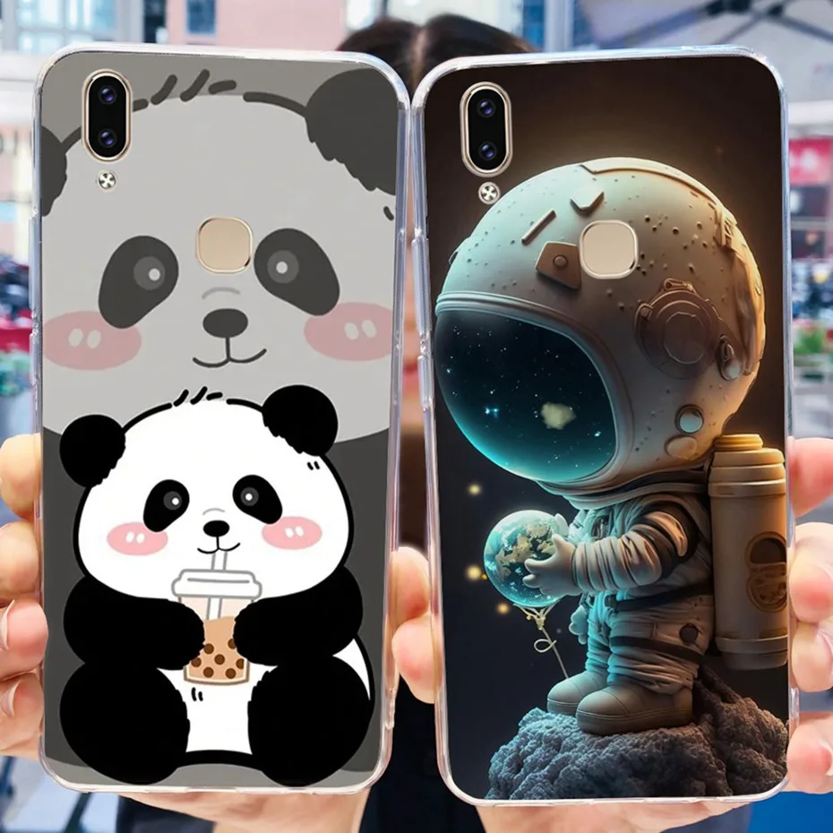 Lovely Printing Case For Vivo V9 V 9 Youth Y85 Z1i Z1 Lite 1851 1723 1726 1727 Soft Silicone TPU Back Cover Phone Cases