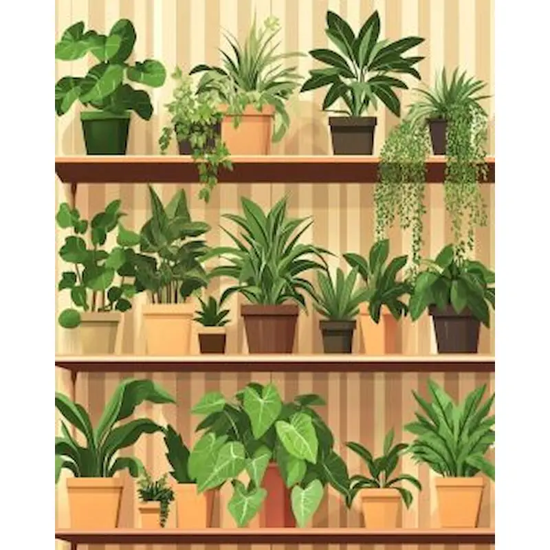 Arte de Pared en Lienzo con Plantas Tropicales Boho, Impresión de Hoja de Plátano Monstera, Póster Botánico Verde, Decoración Floral para Sala de Estar, Cocina y Hogar