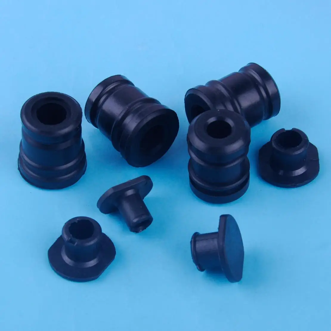 4 Pair Annular Buffer Mount Set Black Fit for Stihl 029 039 MS210 MS230 MS250 MS290 MS390 Chainsaw