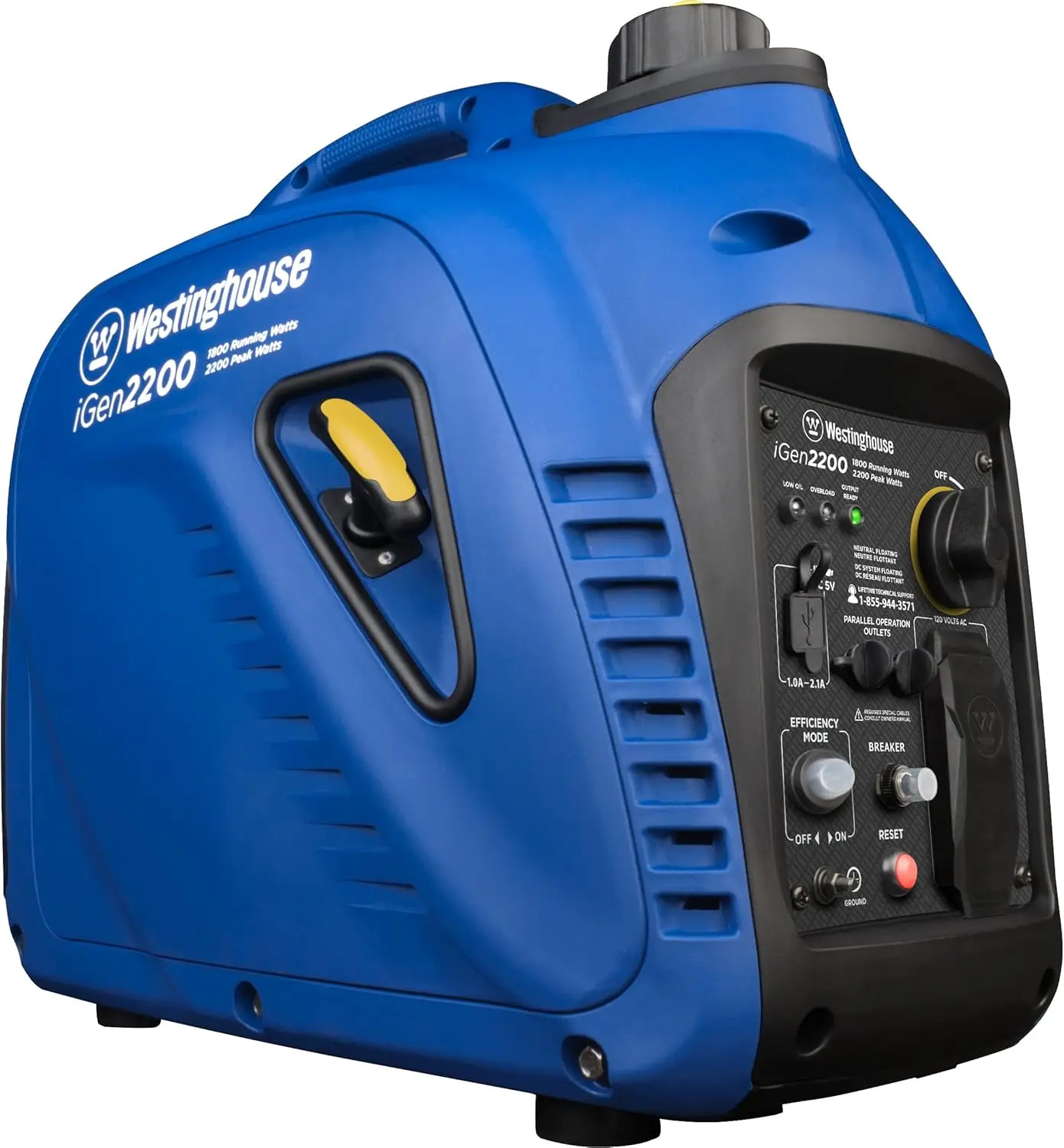 Outdoor Power Equipment 2200 Peak Watt Super Quiet & Lightweight Portable Inverter Generator, Gas Powered