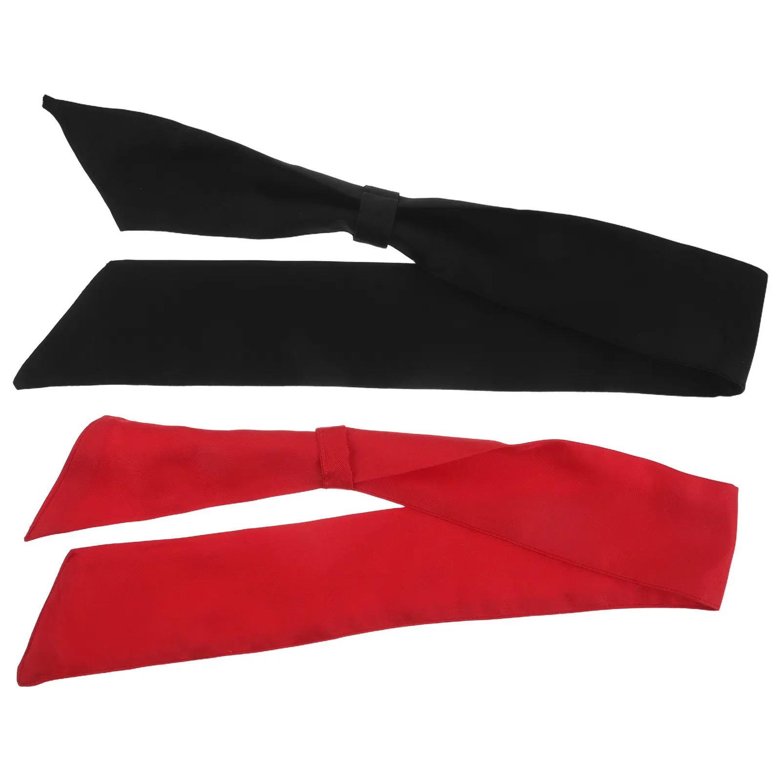 2 stuks chef-kok halsdoek sjaal soepele nekbandana verstelbare pasvorm professionele keuken werk kookuniform voor restaurant hotel