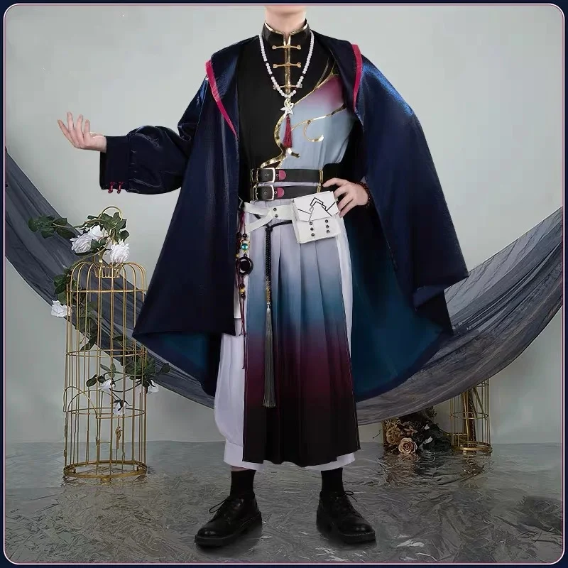 

COWOWO VTuber Shikinagi Akira, новые наряды, карнавальный костюм, потому что игра, аниме, вечерние униформа, одежда для ролевых игр на Хэллоуин