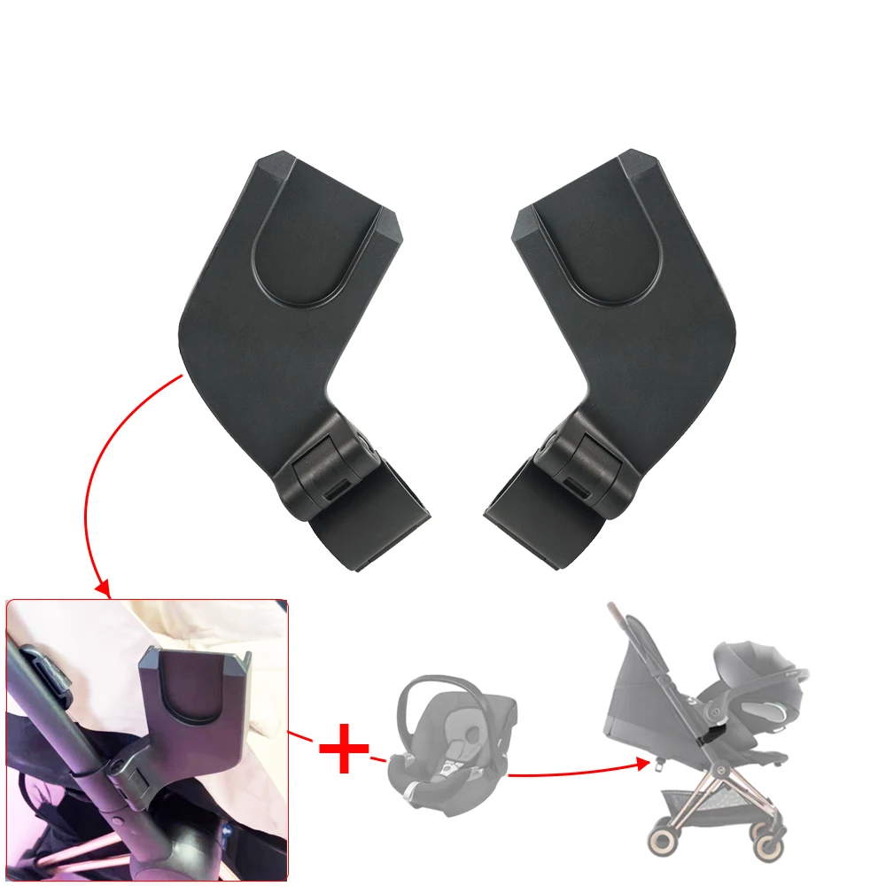 Buggy Car Seat Adapter For 2024~26 Cybex Coya1/2 And Aton Cloud Q/Z/T Maxi Cosi Stroller Converter Baby Pushchair Accessories