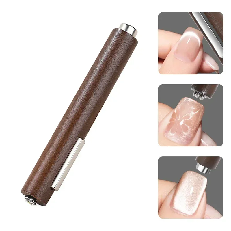 3 In 1 Multifunctional Strong Cat Eye Magnet UV/LED Gel Nail Magnetic Stick for Nail Art Design Manicure Special Tools