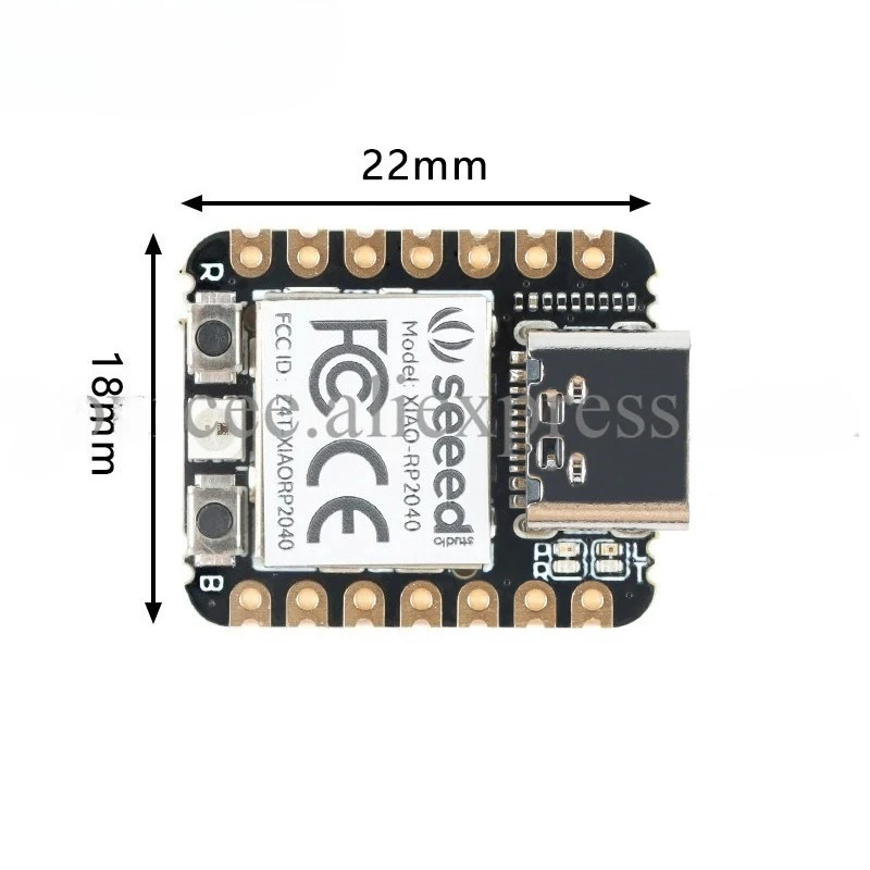 10 шт./1 шт. RP2040 см. XIAO Raspberry Pi модуль макетной платы для Arduino/MicroPython/CircuitPython